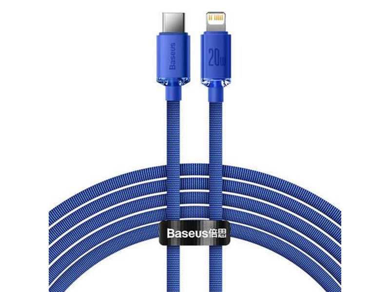 Baseus Crystal Shine cable USB-C to Lightning 20W PD 2m (blue)