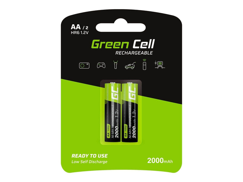 Green Cell HR6 battery - 2 x AA type - NiMH