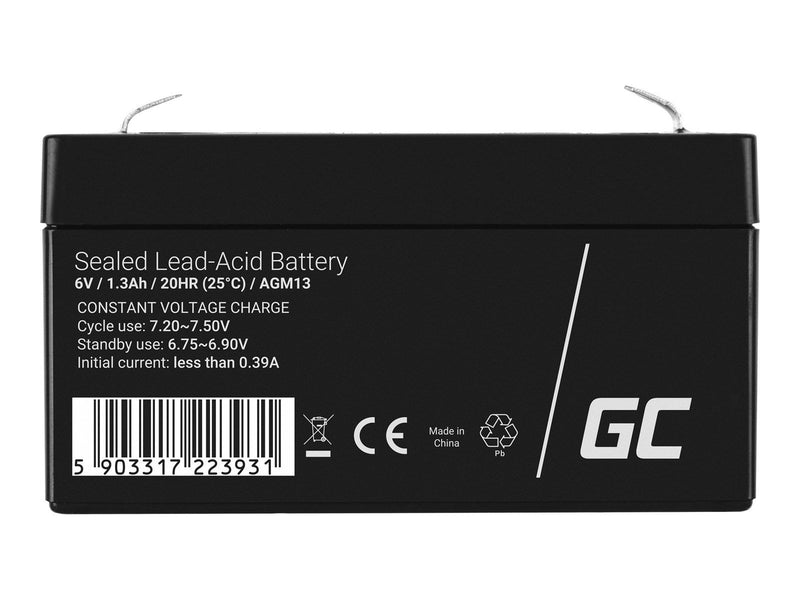 Green Cell - UPS battery - Sealed Lead Acid (SLA) - 1.3 Ah