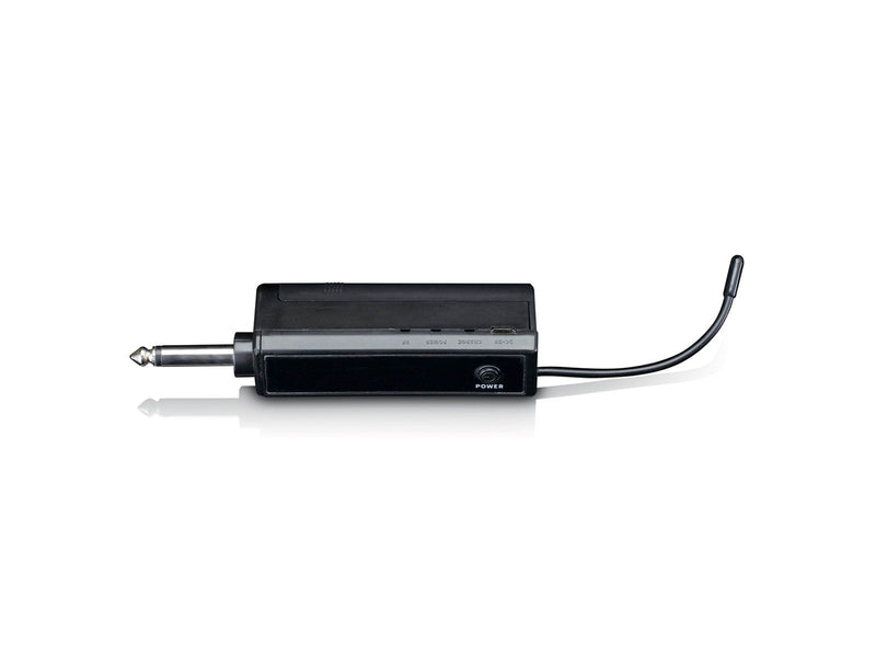 Lenco MCW-020BK - Set of 2 wireless microphones with portable battery powered receiver