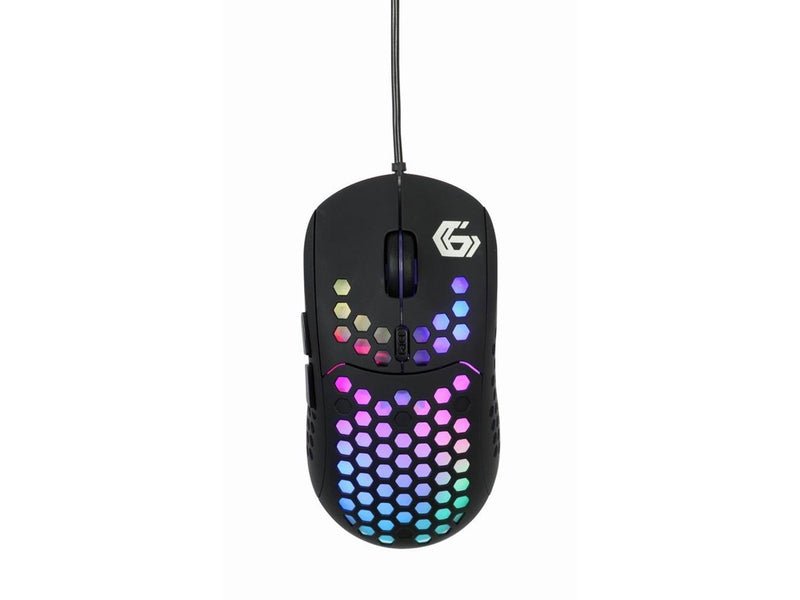 Gembird Ragnar RX400 - Gaming Maus (Schwarz mit RGB)