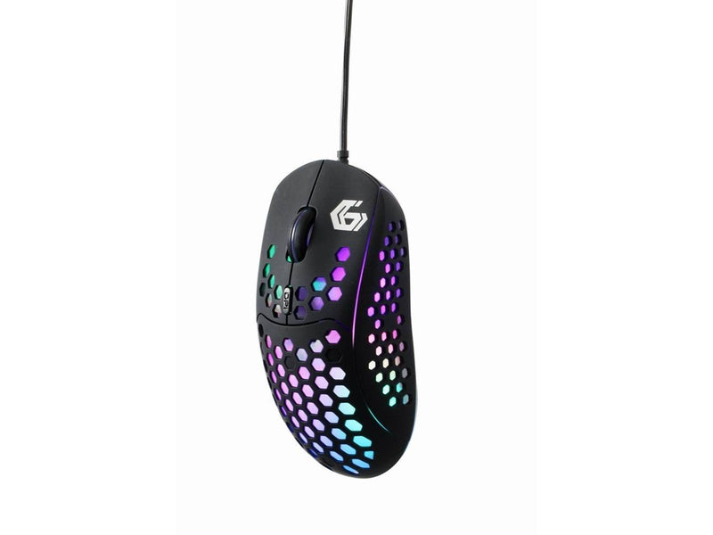Gembird Ragnar RX400 - Gaming Maus (Schwarz mit RGB)