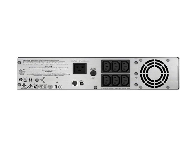 APC SMC2000I-2U - Smart-UPS C - 2000VA/1300W - Line Interactive UPS