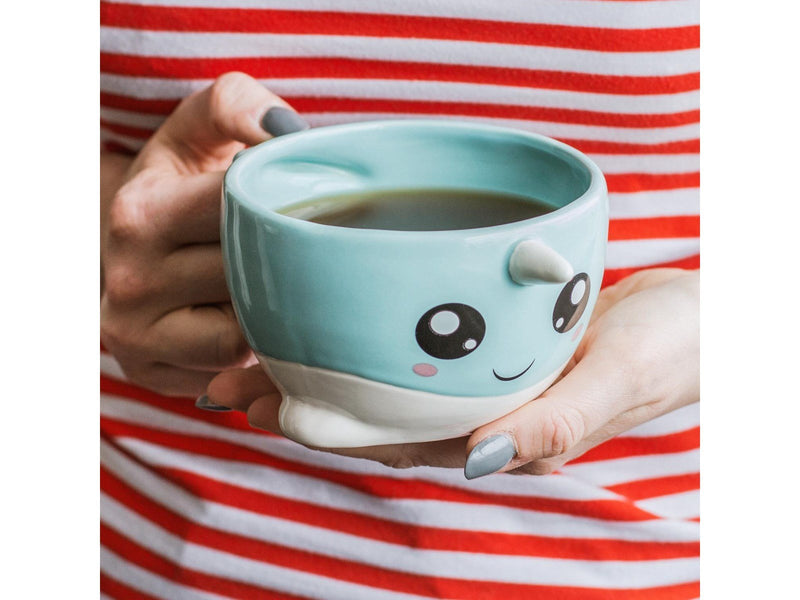 Thumbs Up! Narwhal Mug