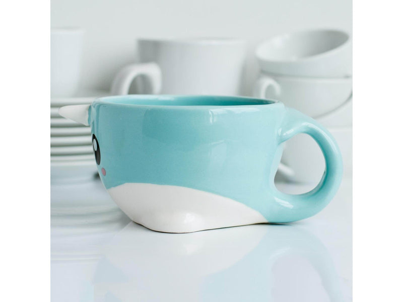 Thumbs Up! Narwhal Mug