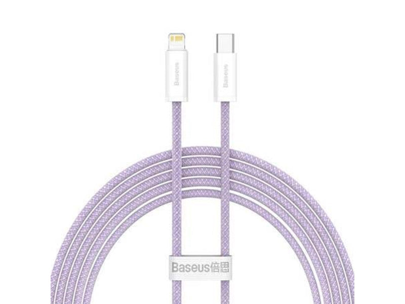 Baseus USB-C cable for Lightning  Dynamic Series 20W 2m (purple)