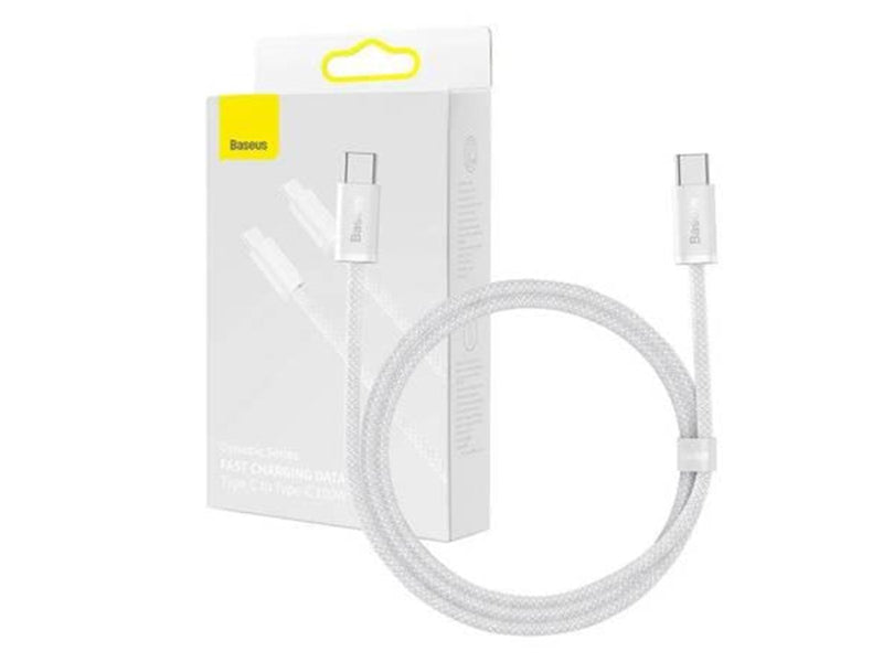 Baseus Cable USB-C to USB-C  100W 1m (white)