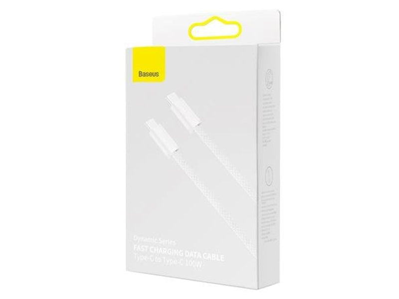 Baseus Cable USB-C to USB-C  100W 1m (white)