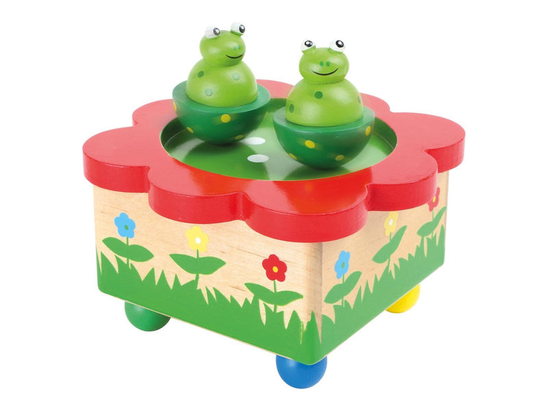 Small Foot - Wooden Music Box Frog