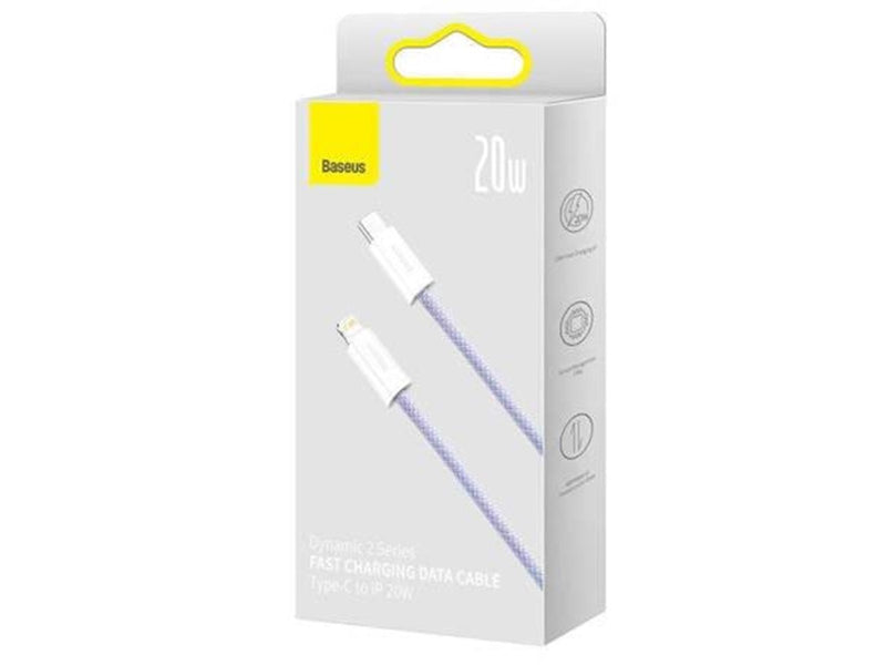 Baseus USB-C cable for Lightning  Dynamic 2 Series 20W 1m (purple).