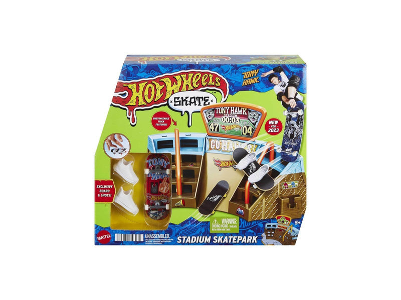 Hot Wheels Skate Stadium Set With Exclus