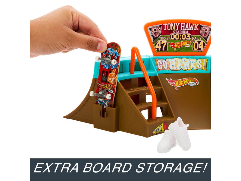 Hot Wheels Skate Stadium Set With Exclus
