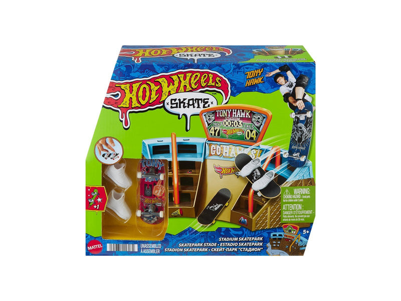 Hot Wheels Skate Stadium Set With Exclus