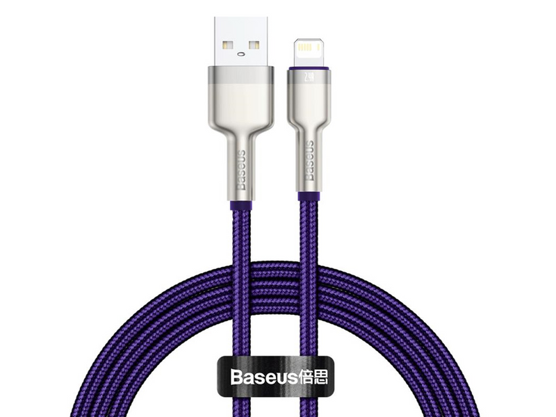 Baseus USB cable for Lightning  Cafule 2.4A 1m (purple)