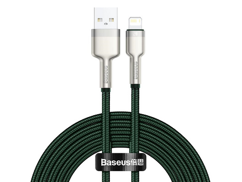 Baseus USB cable for Lightning  Cafule 2.4A 2m (green)