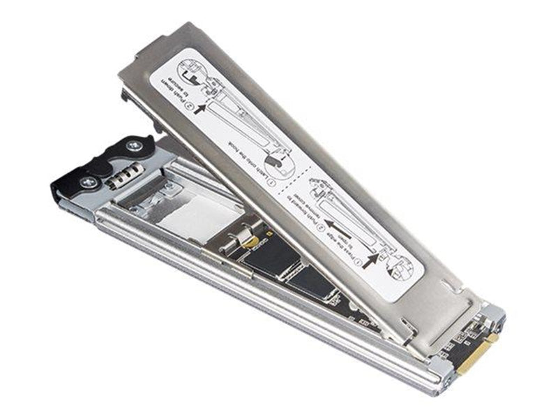 Icy dock ToughArmor MB842MP-B - storage mobile rack - 2 bay removable - M.2 NVMe Card - PCIe 4.0 x16