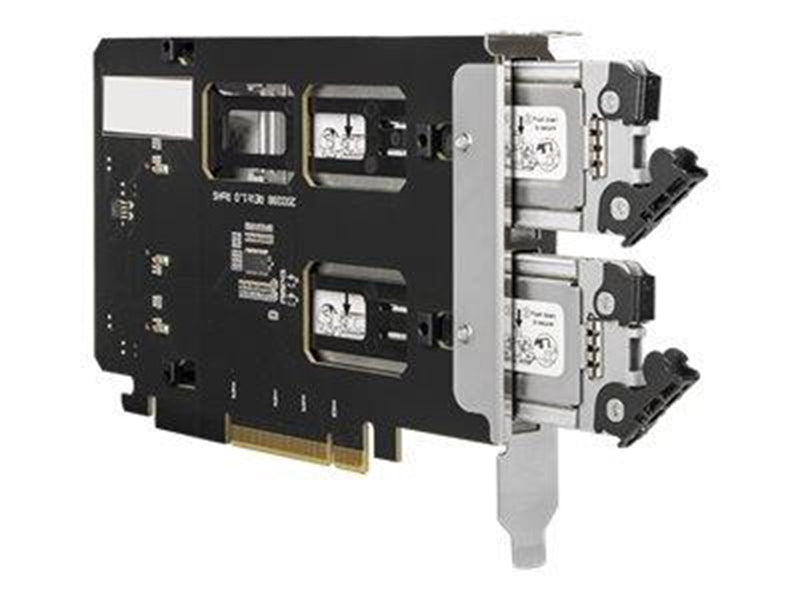 Icy dock ToughArmor MB842MP-B - storage mobile rack - 2 bay removable - M.2 NVMe Card - PCIe 4.0 x16