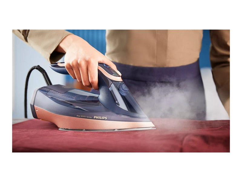 Philips Dampfbügeleisen Azur 8000 Series DST8050 - steam iron - sole plate: SteamGlide Elite