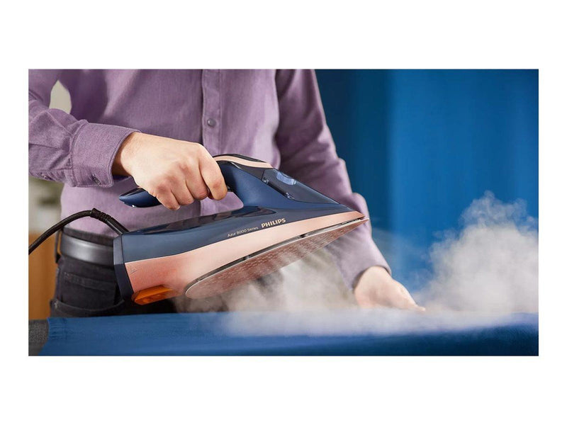Philips Dampfbügeleisen Azur 8000 Series DST8050 - steam iron - sole plate: SteamGlide Elite
