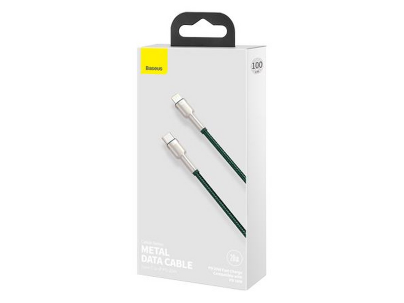 Baseus USB-C cable for Lightning  Cafule PD 20W 1m (green)