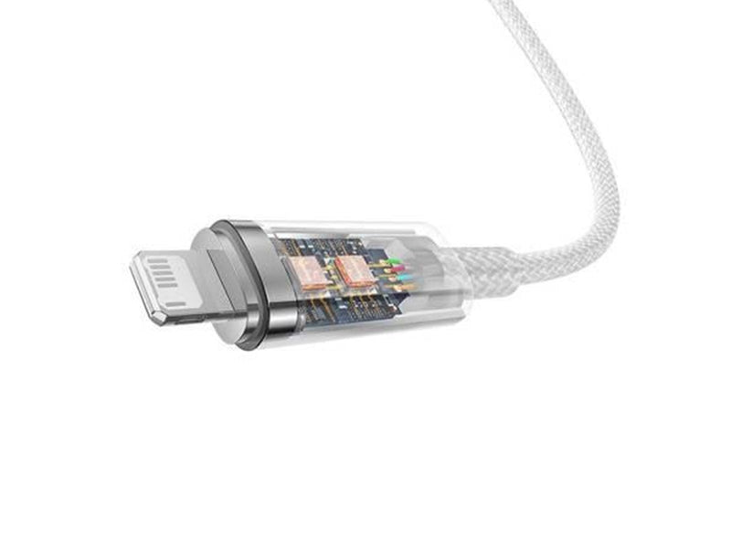 Baseus Fast Charging cable  USB-A to Lightning Explorer Series 2m 2.4A (white)