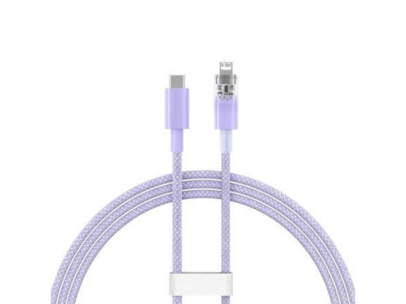 Baseus Fast Charging cable  USB-C to Lightning Explorer Series 1m 20W (purple)