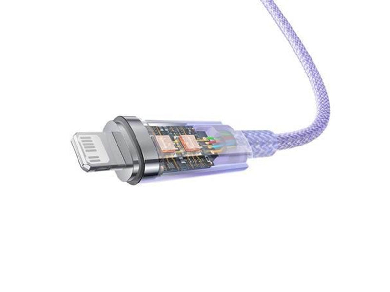Baseus Fast Charging cable  USB-C to Lightning Explorer Series 1m 20W (purple)