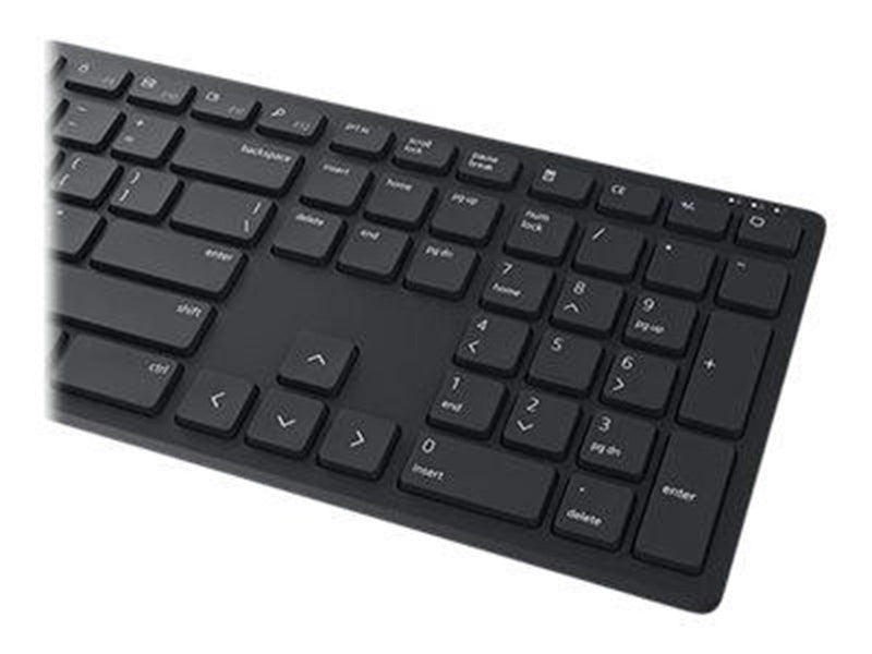 Dell Pro KM5221W - Tastatur & Maus Set - Ukrainisch - Schwarz