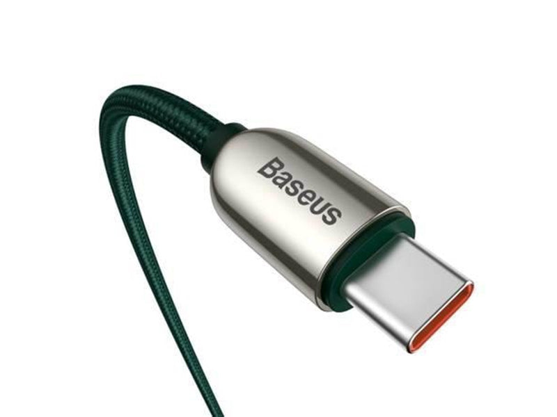 Baseus Cable USB-C to USB-C  Display 100W 2m (green)