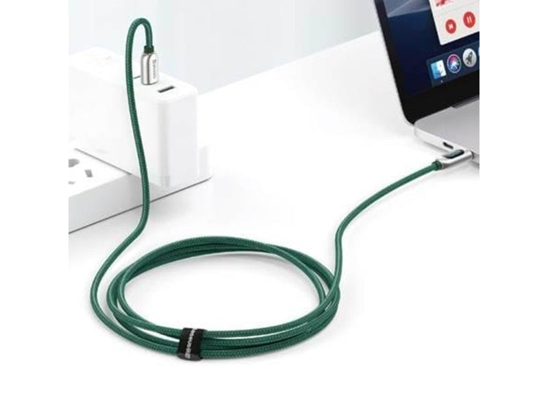 Baseus Cable USB-C to USB-C  Display 100W 2m (green)