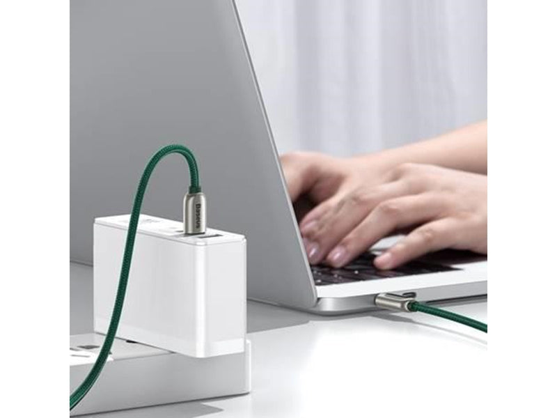 Baseus Cable USB-C to USB-C  Display 100W 2m (green)