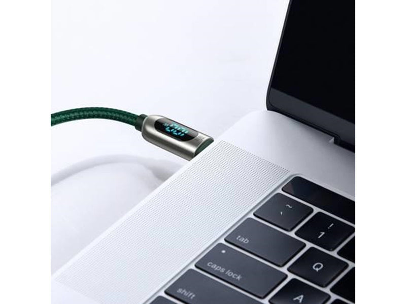 Baseus Cable USB-C to USB-C  Display 100W 2m (green)