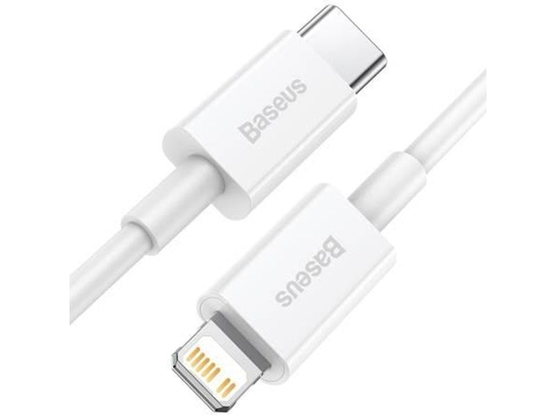 Baseus Superior Series Cable USB-C to Lightning 20W PD 2m (white)