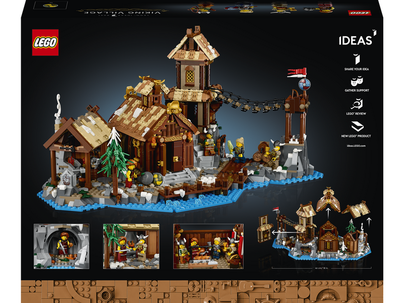 LEGO Ideas 21343 Wikingerdorf