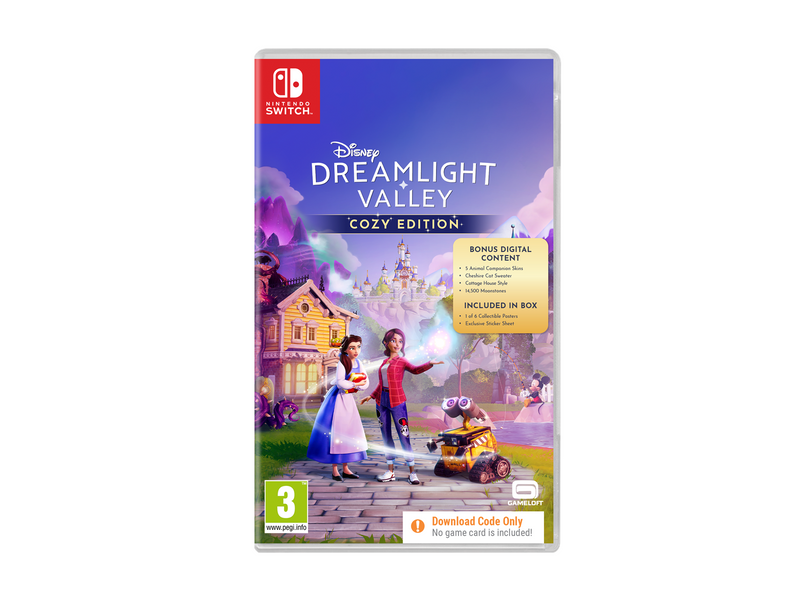 Disney Dreamlight Valley: Cozy Edition (Code in a Box) - Nintendo Switch - Simulation - PEGI 3