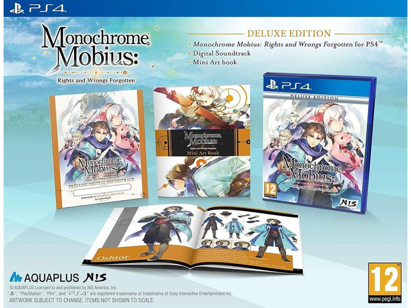 Monochrome Mobius: Rights and Wrongs Forgotten (Deluxe Edition) - Sony PlayStation 4 - RPG - PEGI 12