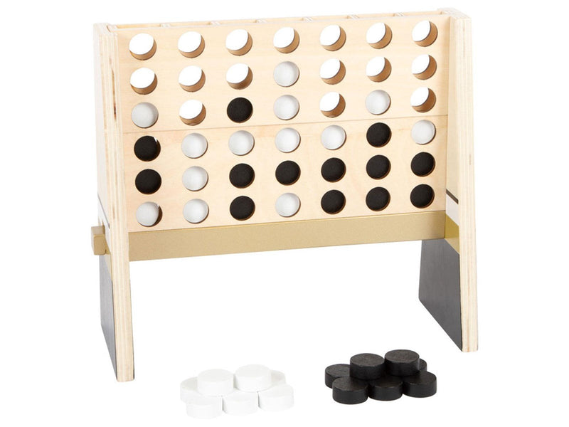 Small Foot - Four in 1 Line Wood Gold Edition Game