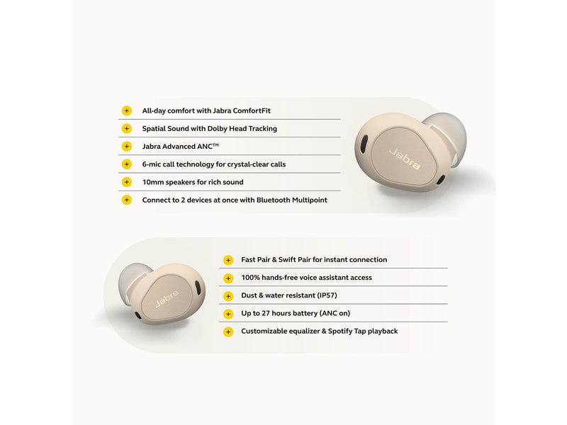 Jabra Elite 10 - Cream