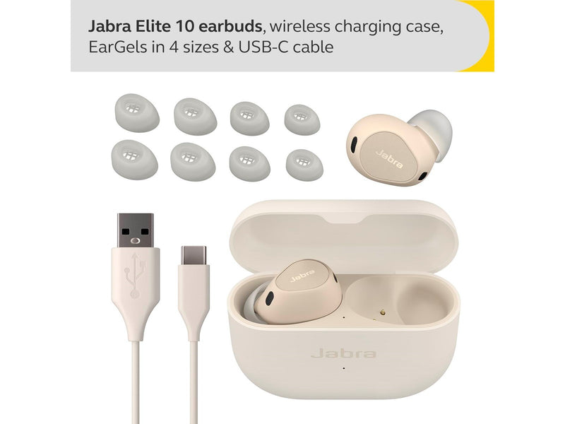 Jabra Elite 10 - Cream