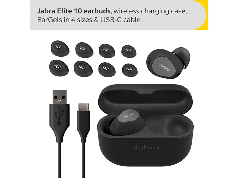 Jabra Elite 10 - Titanium Black