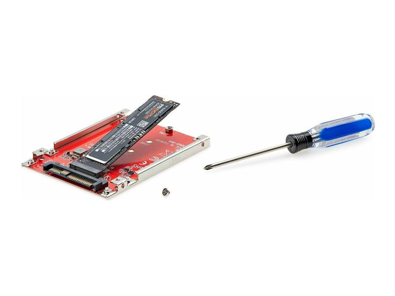 StarTech.com M.2 to U.3 Adapter For M.2 NVMe SSDs PCIe M.2 Drive to 2.5inch U.3 (SFF-TA-1001) Host Adapter/Converter TAA Complia