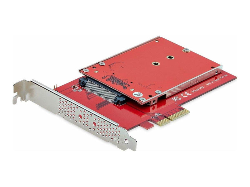 StarTech.com M.2 to U.3 Adapter For M.2 NVMe SSDs PCIe M.2 Drive to 2.5inch U.3 (SFF-TA-1001) Host Adapter/Converter TAA Complia