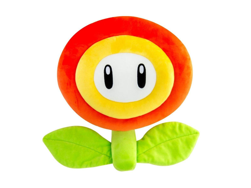 Tomy - Club Mocchi- Mocchi- Super Mario™ Fire Flower Mega 38 cm - Teddybär & Kuscheltier
