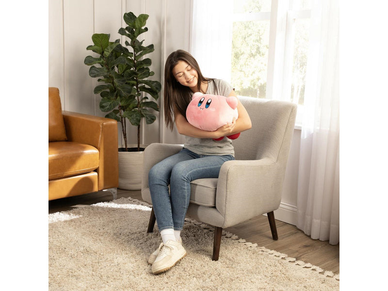 Tomy - Club Mocchi- Mocchi- Kirby™ – Hovering Kirby – Mega 38 cm - Teddybär & Kuscheltier
