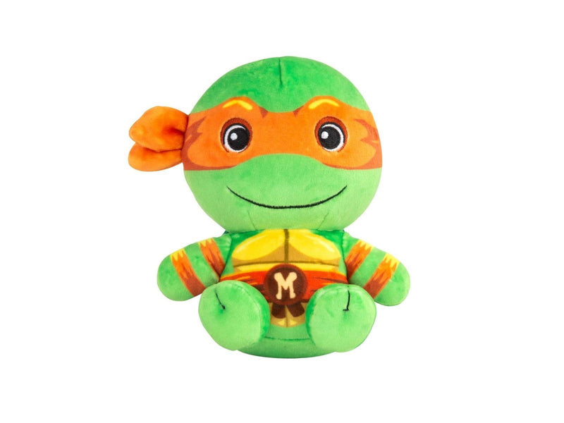 Tomy - Club Mocchi-Mocchi- Teenage Mutant Ninja Turtles™ Michelangelo Junior 15 cm - Teddybär & Kuscheltier