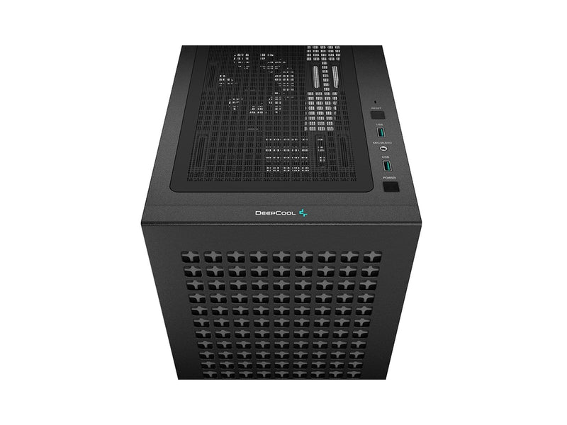 DeepCool CH370 - Gehäuse - Miditower - Schwarz