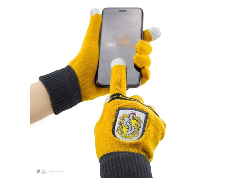 Harry Potter - Beanie/Gloves Hufflepuff Kids set EU - Beanie