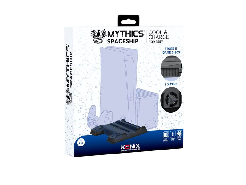 Konix Mythics Spaceship Station Cool & Charge
