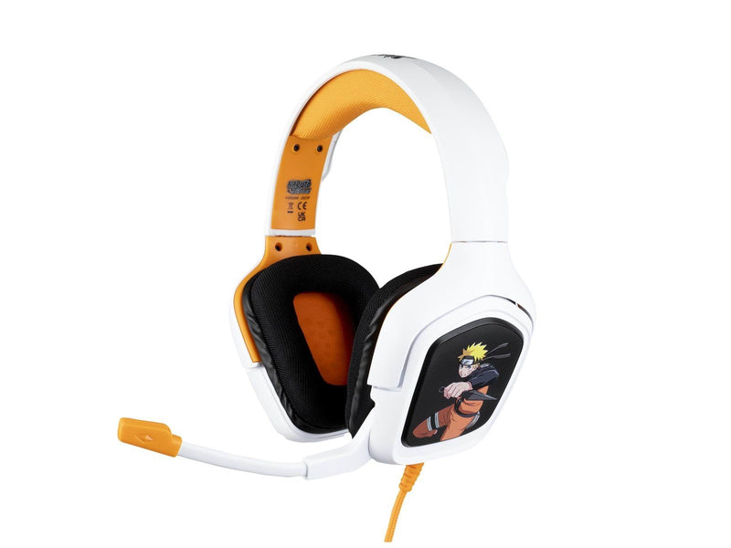 Konix Naruto (White/Orange) - Wired Headset