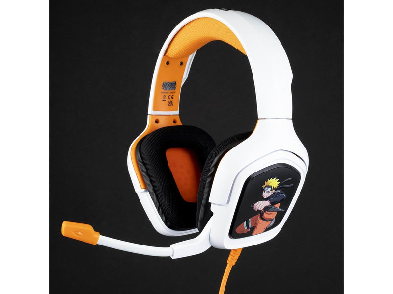 Konix Naruto (White/Orange) - Wired Headset